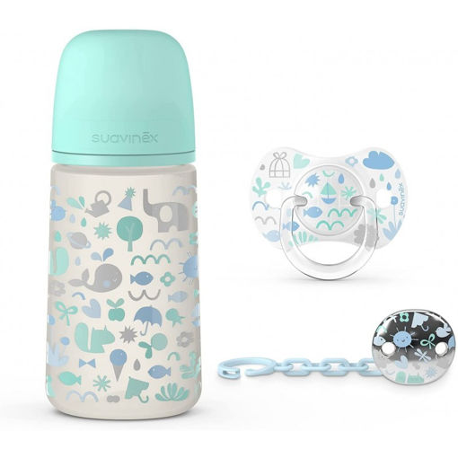 Picture of SUAVINEX 3PC SET BLUE MEMORIES